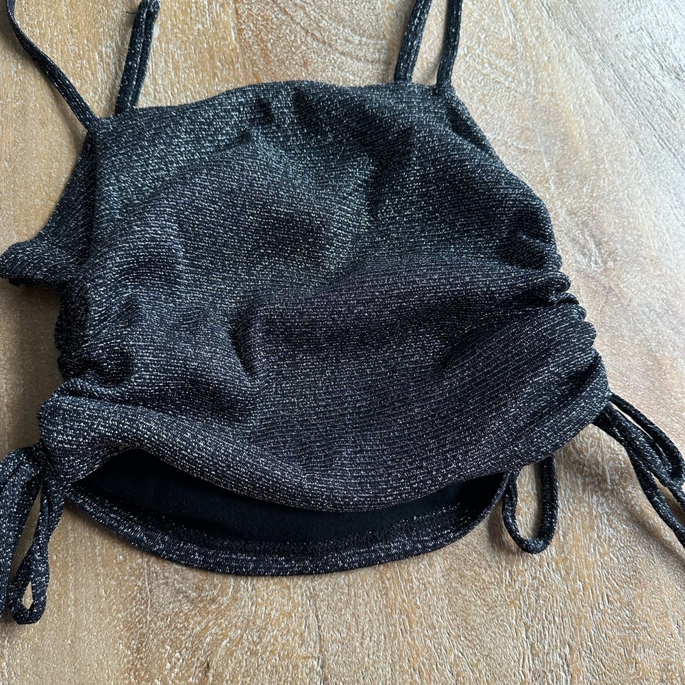 Hollister Black Logo Tank Top